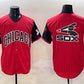Chicago White Sox Team Big Logo Red Black 2025 City Connect Limited Stitched Baseball Jersey
