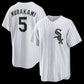 Chicago White Sox #5 Munetaka Murakami White Home Replica Stitched Baseball Jersey