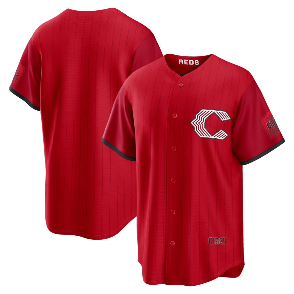 Cincinnati Reds Red 2026 City Connect Stadium Stitched Baseball Jersey