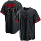 Cincinnati Reds #27 Sal Stewart Black 2026 City Connect Limited Stitched Baseball Jersey