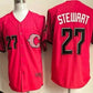 Cincinnati Reds #27 Sal Stewart Red 2026 City Connect Stadium Jersey