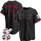 Cincinnati Reds #44 Elly De La Cruz Black City Connect With Patch Limited Stitched Jersey