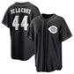 Cincinnati Reds #44 Elly De La Cruz Black Lights Out Limited Stitched Baseball Jersey