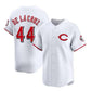 Cincinnati Reds #44 Elly De La Cruz White 2025 Home Limited Stitched Baseball Jersey