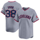 Cleveland Guardians #38 Steven Kwan Gray 2025 Alternate Limited Stitched Baseball Jersey
