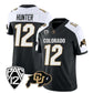 C.Buffaloes #12 Travis Hunter Black Vapor Limited Football Stitched American College Jerseys