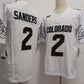 C.Buffaloes #2 Shedeur Sanders White Black 2024 Limited FUSE Football Stitched American College Jerseys