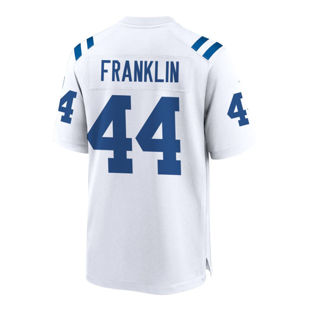 IN.Colts #44 Zaire Franklin White Alternate Game Stitched American Football Jerseys