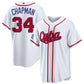 Cuba Baseball #34 Emmanuel Chapman White 2026 World Baseball Classic Home Stadium Stitched Baseball Jersey
