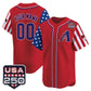 Custom Arizona Diamondbacks America 250 Edition Vapor Premier Limited Red Stitched Baseball Jersey