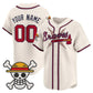 Custom Atlanta Braves x One Piece Cream Vapor Premier Limited Jersey - Stitched Baseball Jersey