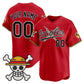 Custom Baltimore Orioles x One Piece Red Vapor Premier Limited Jersey - Stitched Baseball Jersey