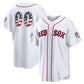 Custom Boston Red Sox 2026 All-Star Edition Stars & Stripes White Stadium Pick-A-Player Baseball Jersey