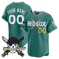 Custom Boston Red Sox x One Piece Green Zoro Patch Vapor Premier Limited Jersey - Stitched Baseball Jersey