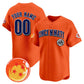 Custom Cincinnati Reds x Dragon Ball Orange Vapor Premier Limited Jersey - All Stitched Baseball Jersey