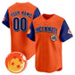 Custom Cincinnati Reds x Dragon Ball Royal Orange Vapor Premier Limited Jersey - All Stitched Baseball Jersey