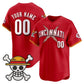 Custom Cincinnati Reds x One Piece Red Vapor Premier Limited Jersey - Stitched Baseball Jersey