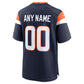 Custom D.Broncos  Alternate Game Jersey - Navy American Football Jerseys