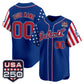 Custom Detroit Tigers America 250 Edition Vapor Premier Limited Royal Stitched Baseball Jersey