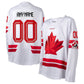 Custom H.Canada White 2026 Replica Stitched American Hockey Jerseys