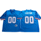 Custom Houston Oilers Blue Mitchell & Ness Replica Stitched Football Jerseys
