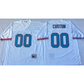 Custom Houston Oilers White Mitchell & Ness Replica Stitched Football Jerseys