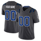 Custom IN.Colts Anthracite 2026 Rivalries Vapor Limited Jersey - All Stitched Football Jersey