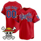 Custom Kansas City Royals x One Piece Red Vapor Premier Limited Jersey - Stitched Baseball Jersey