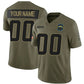 Custom LA.Chargers Active Player Olive 2025 F.U.S.E. Salute to Service Limited Stitched Football Jersey