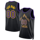 Custom LA.Lakers Active Player Black 2025-26 City Edition Stitched Basketball Jersey
