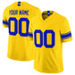 Custom LA.Rams Active Player Yellow 2026 F.U.S.E. Vapor Limited Stitched Football Jersey