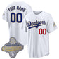 Custom Los Angeles Dodgers ACTIVE PLAYER White 2026 Gold Collection Stadium Stitched Baseball Jersey