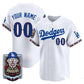 Custom Los Angeles Dodgers x Dia De Los Muertos White 2026 Baseball Jersey
