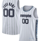 Custom M.Grizzlies Active Player Gray 2025-26 City Edition Swingman Stitched Basketball Jersey