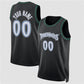 Custom M.Timberwolves Active Player Black 2025 Classic Edition Stitched Basketball Jersey