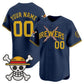 Custom Milwaukee Brewers x One Piece Navy Vapor Premier Limited Jersey - Stitched Baseball Jersey