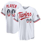 Custom Minnesota Twins 2026 All-Star Edition Stars & Stripes White Stadium Pick-A-Player Baseball Jersey