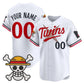 Custom Minnesota Twins x One Piece White Vapor Premier Limited Jersey - Stitched Baseball Jersey