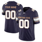 Custom M.State Bobcats 2025 Navy Football Stitched American College Jerseys