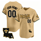 Custom New Orleans Saints Gold Vapor Premier Limited Stitched Baseball Jersey