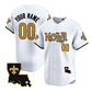 Custom New Orleans Saints White Vapor Premier Limited Stitched Baseball Jersey