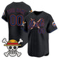 Custom New York Mets x One Piece Black Vapor Premier Limited Jersey - Stitched Baseball Jersey