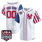 Custom New York Yankees America 250 Edition Vapor Premier Limited White Stitched Baseball Jersey