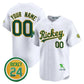 Custom Oakland Athletics White Rickey Tribute style Vapor Premier Limited Jersey - All Stitched Baseball Jersey