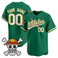 Custom Oakland Athletics x One Piece Green Vapor Premier Limited Jersey - Stitched Baseball Jersey