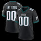 Custom P.Eagles Black Alternate Game Stitched Football American Jersey