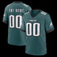 Custom P.Eagles Midnight Green Team Game Stitched Football American Jersey