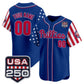 Custom Philadelphia Phillies America 250 Edition Vapor Premier Limited Royal Stitched Baseball Jersey