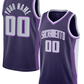 Custom S.Kings Active Player Purple 2025-26 City Edition Swingman Stitched Basketball Jersey