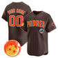 Custom San Diego Padres x Dragon Ball Brown Vapor Premier Limited Jersey - All Stitched Baseball Jersey